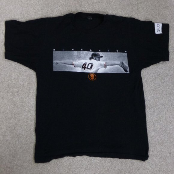 SF Giants Madison Bumgarner Pitching Shirt - Picture 1 of 7